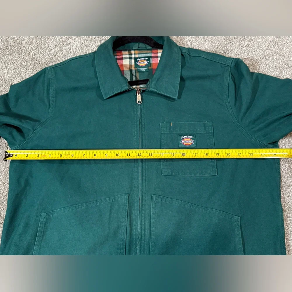 Dickies Men's Teal Shirt Jacket - Picture 10 of 13